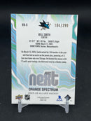 2025 UPPER DECK ALLURE - ORANGE SPECTRUM - HUES NEXT - W. SMITH - #HN-8 - #'D/299