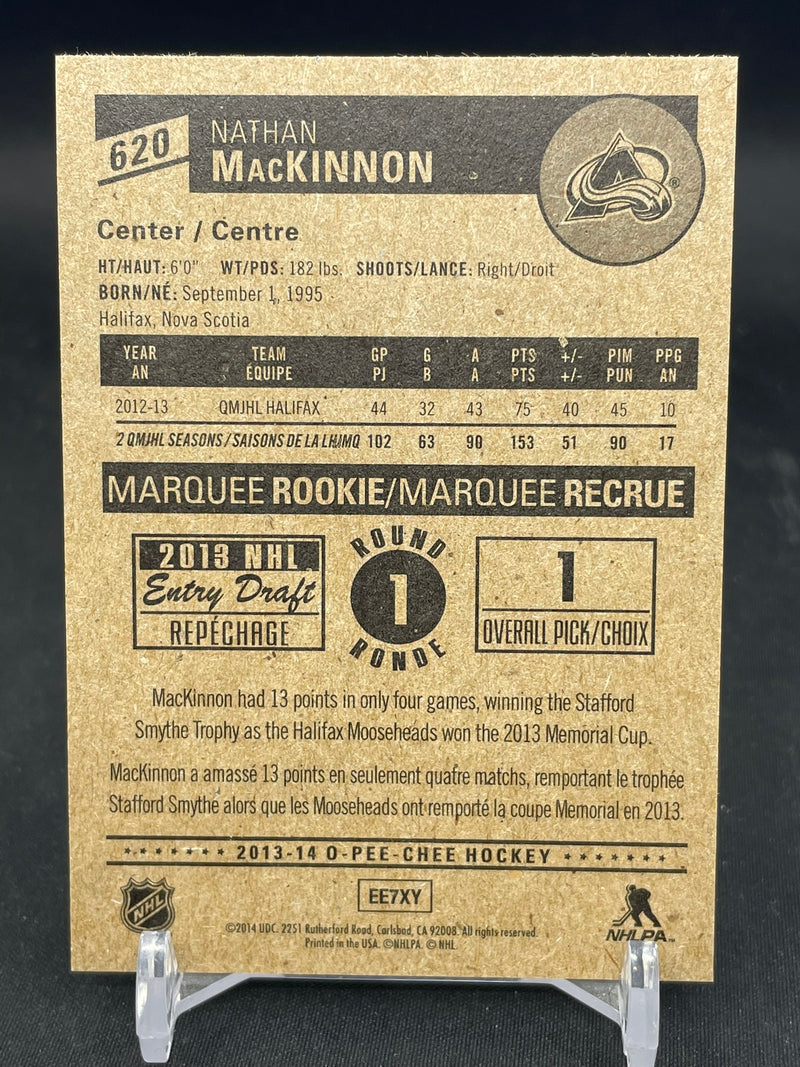 2013 UPPER DECK O-PEE-CHEE - MARQUEE ROOKIE - N. MACKINNON -