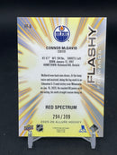 2025 UPPER DECK ALLURE - RED SPECTRUM - FLASHY FORWARDS - C. MCDAVID - #FF-6 - #'D/399