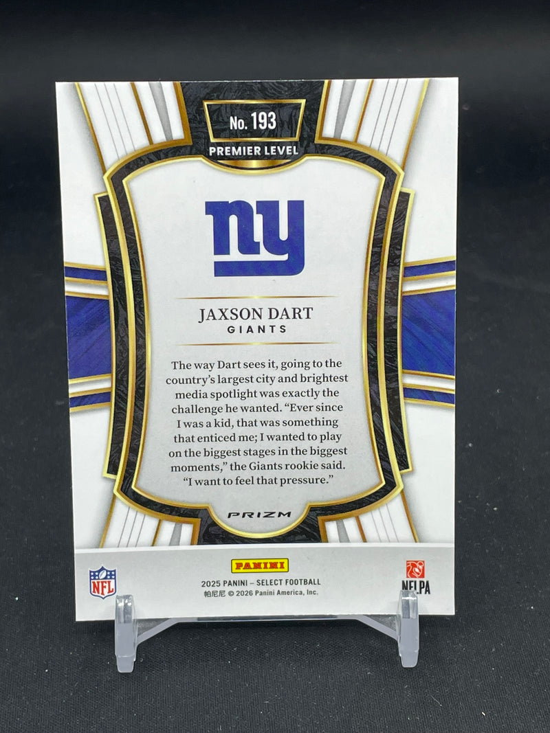 2025 PANINI SELECT - PRIZM - J. DART -