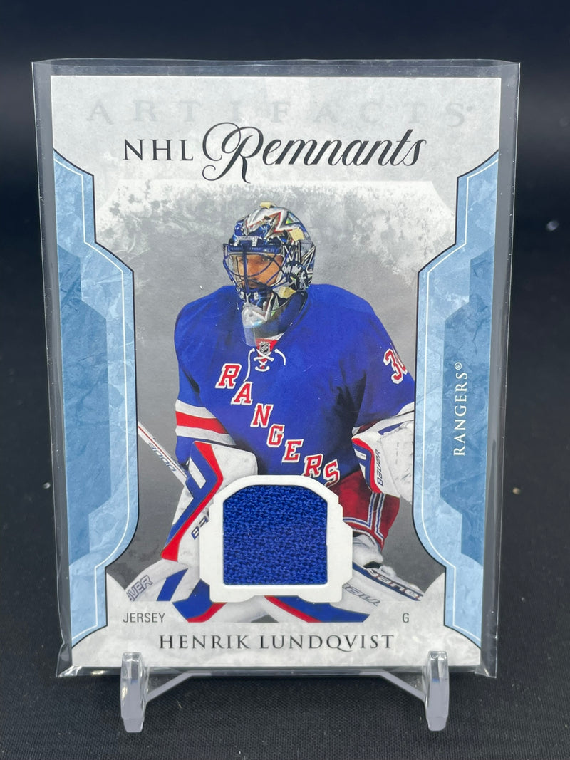 2023 UPPER DECK ARTIFACTS - NHL REMNANTS - H. LUNDQVIST -