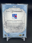 2023 UPPER DECK ARTIFACTS - NHL REMNANTS - H. LUNDQVIST -