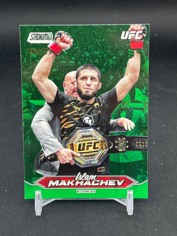 2025 TOPPS STADIUM CLUB - GREEN FOIL - I. MAKHACHEV - #1 - #'D/199