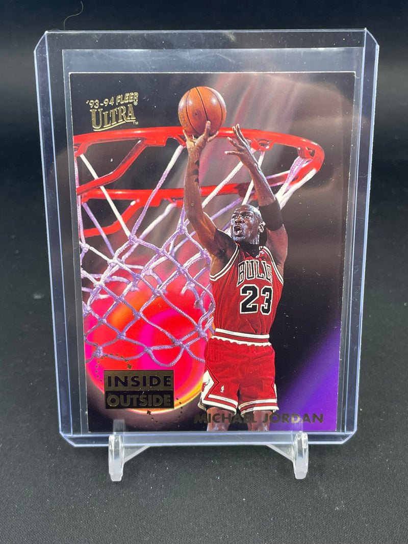 1993 FLEER ULTRA - INSIDE OUTSIDE - M. JORDAN -