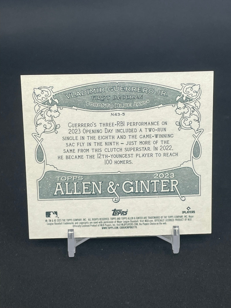 2023 TOPPS ALLEN & GINTER - OVERSIZED BOX TOPPER - V. GUERROR JR. -