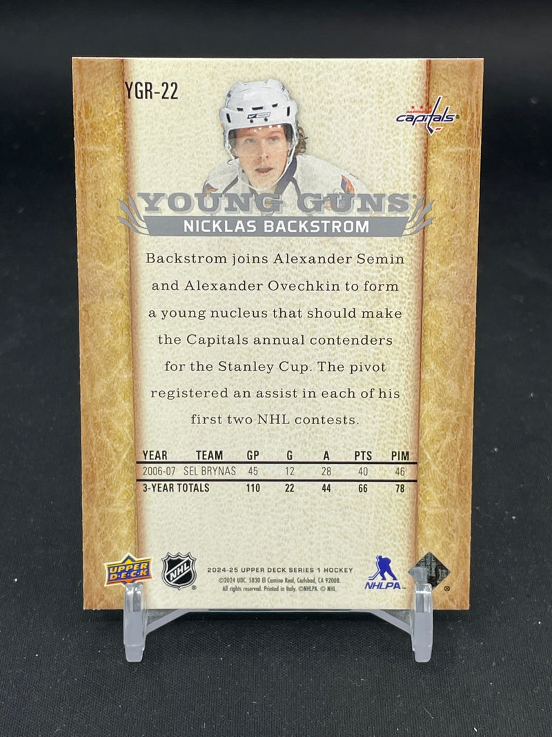 2024 UPPER DECK SERIES ONE - YOUNG GUNS RENEWED - N. BACKSTROM -