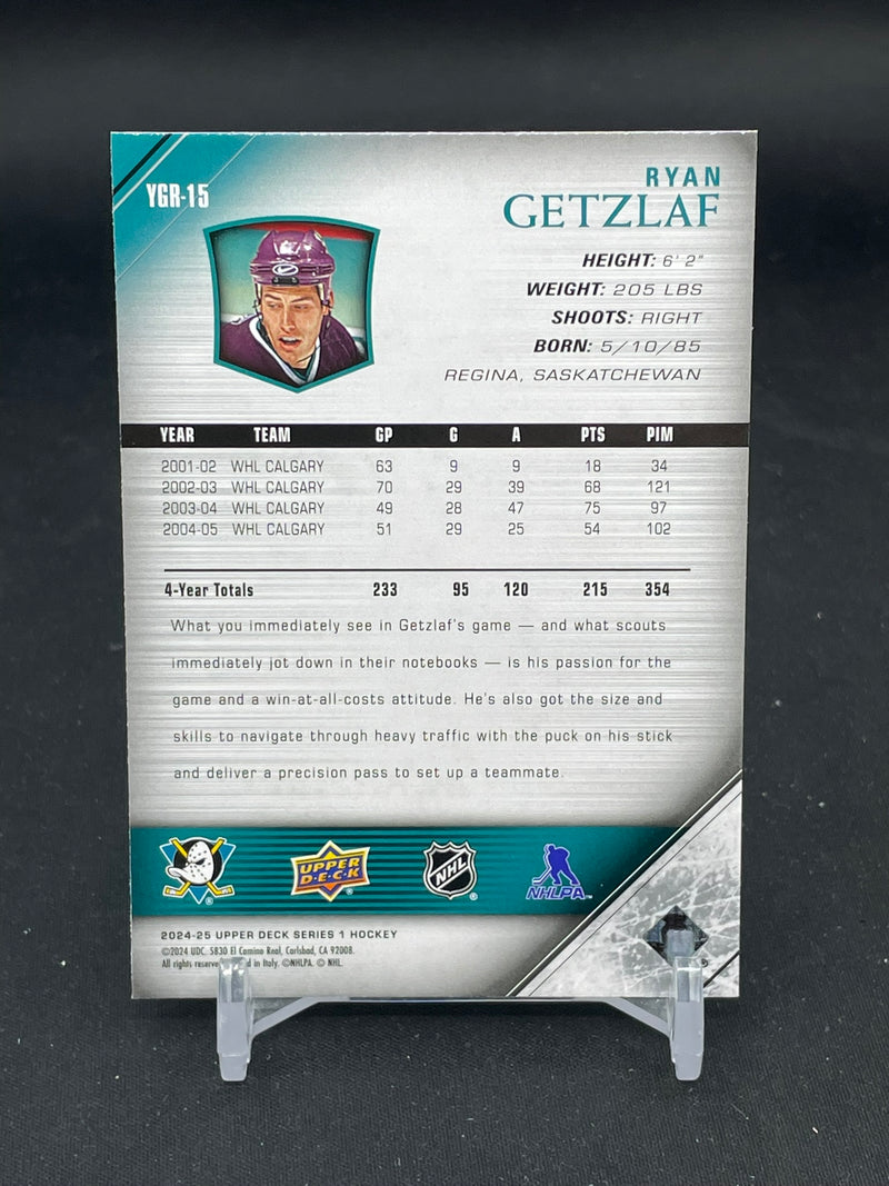2024 UPPER DECK SERIES ONE - YOUNG GUNS RENEWED - R. GETZLAF -
