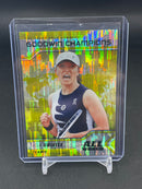 2023 UPPER DECK GOODWIN CHAMPIONS - YELLOW - ALL-WORLD - I. SWIATEK -