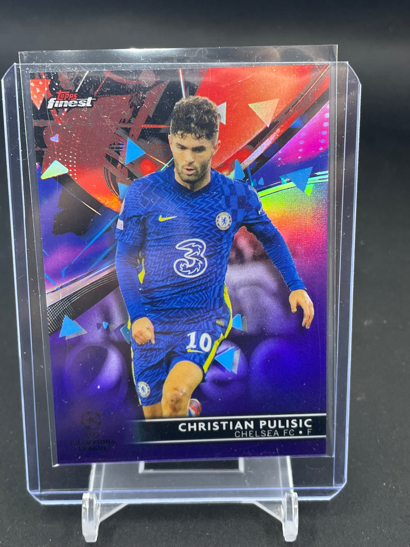 2022 TOPPS FINEST - PURPLE REFRACTOR - C. PULISIC - #59 - #'D/299