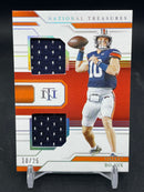 2024 PANINI NATIONAL TREASURES COLLEGIATE - DUAL RELIC - B. NIX - #CMS-BI - #'D/25 - DUAL RELIC - RC