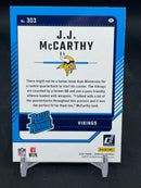 2024 PANINI DONRUSS - RATED ROOKIE - J. McCARTHY -