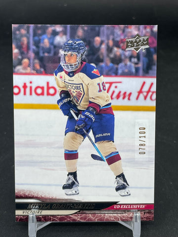 2024-25 UPPER DECK PWHL - UD EXCLUSIVE - M. GRANT-MENTIS - #35 - #'D/100