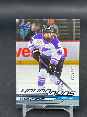 2024-25 UPPER DECK PWHL - DELUXE - YOUNG GUNS - C. THOMPSON - #64 - #'D/250