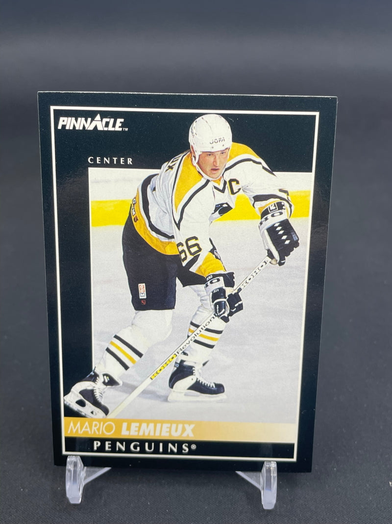 1992 SCORE PINNACLE - M. LEMIEUX -