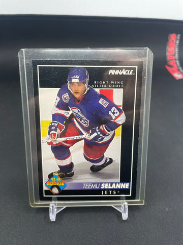 1992 SCORE PINNACLE - T. SELANNE - #406 - RC