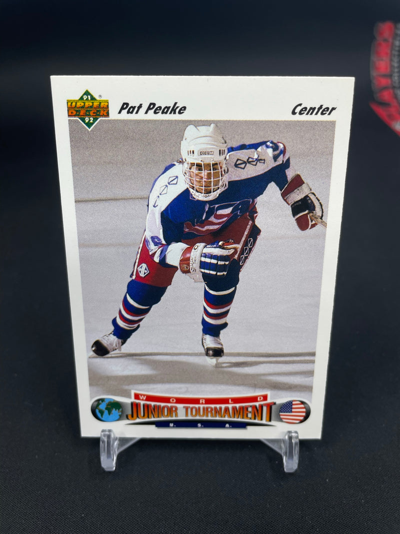 1991 UPPER DECK - WORLD JUNIOR TOURNAMENT - P. PEAKE -