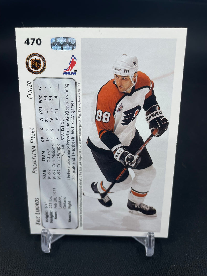 1992 UPPER DECK - E. LINDROS -