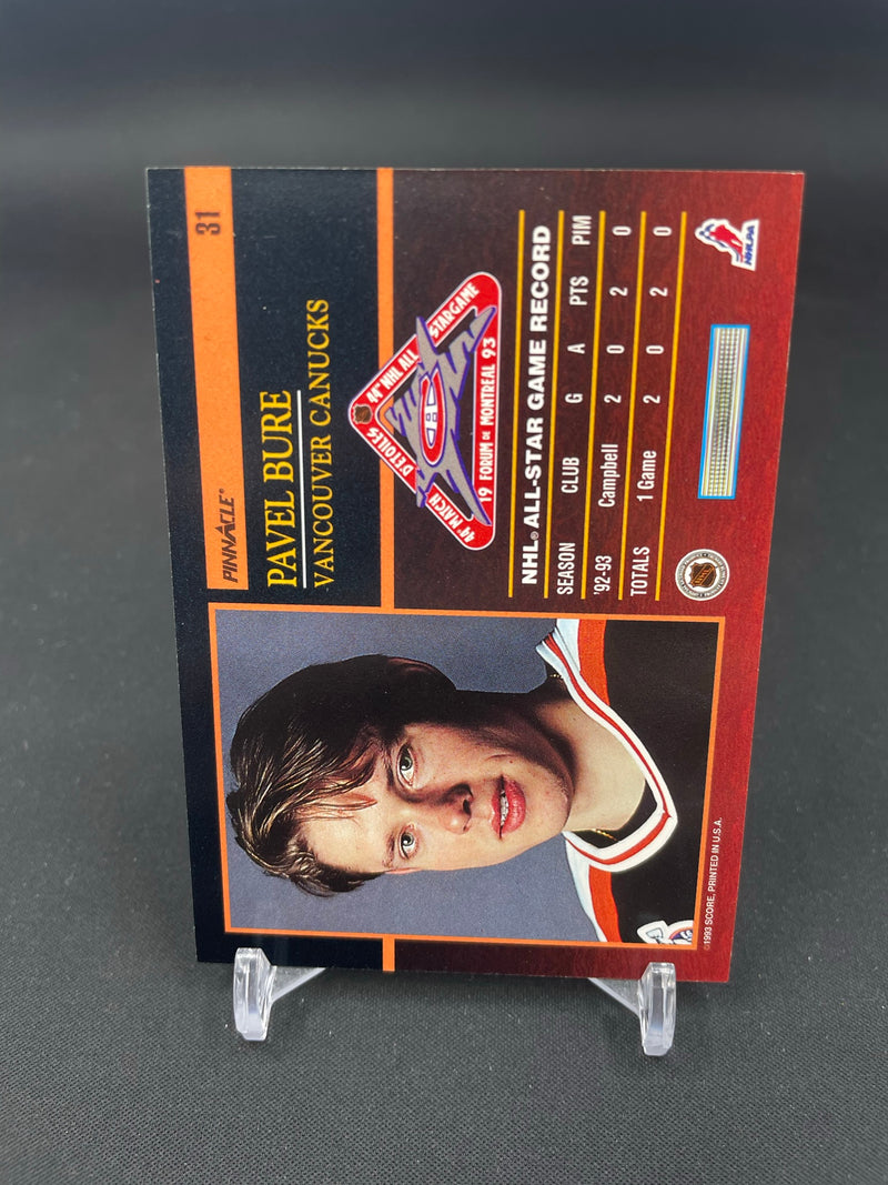 1993 SCORE PINNACLE - P. BURE -