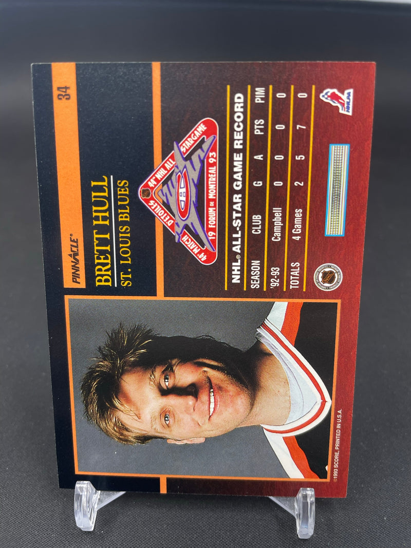 1993 SCORE PINNACLE - B. HULL -