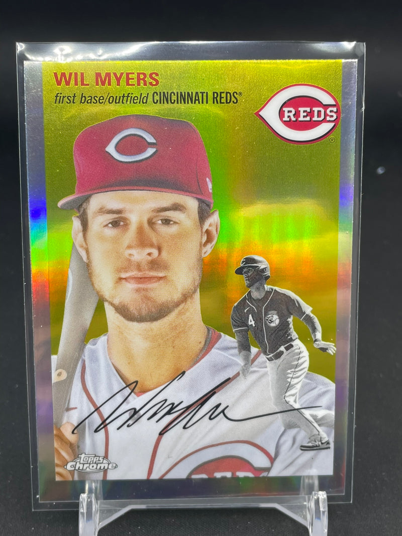 2023 TOPPS CHROME PLATINUM ANNIVERSARY - REFRACTOR - SINGLES - SELECT YOUR PLAYER