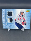 2007 UPPER DECK ICE - FROZEN FABRICS - A. OVECHKIN -
