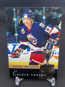1993 SCORE PINNACLE - CALDER TROPHY - T. SELANNE -