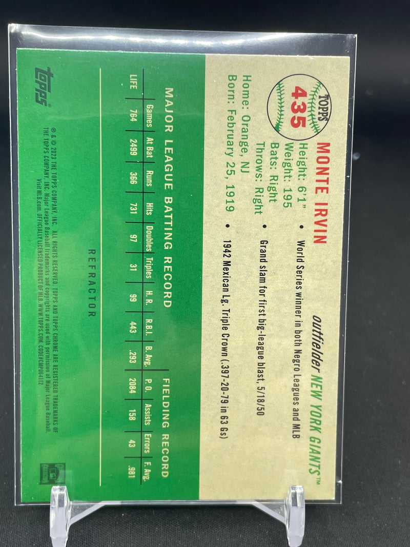 2023 TOPPS CHROME PLATINUM ANNIVERSARY - REFRACTOR - SINGLES - SELECT YOUR PLAYER