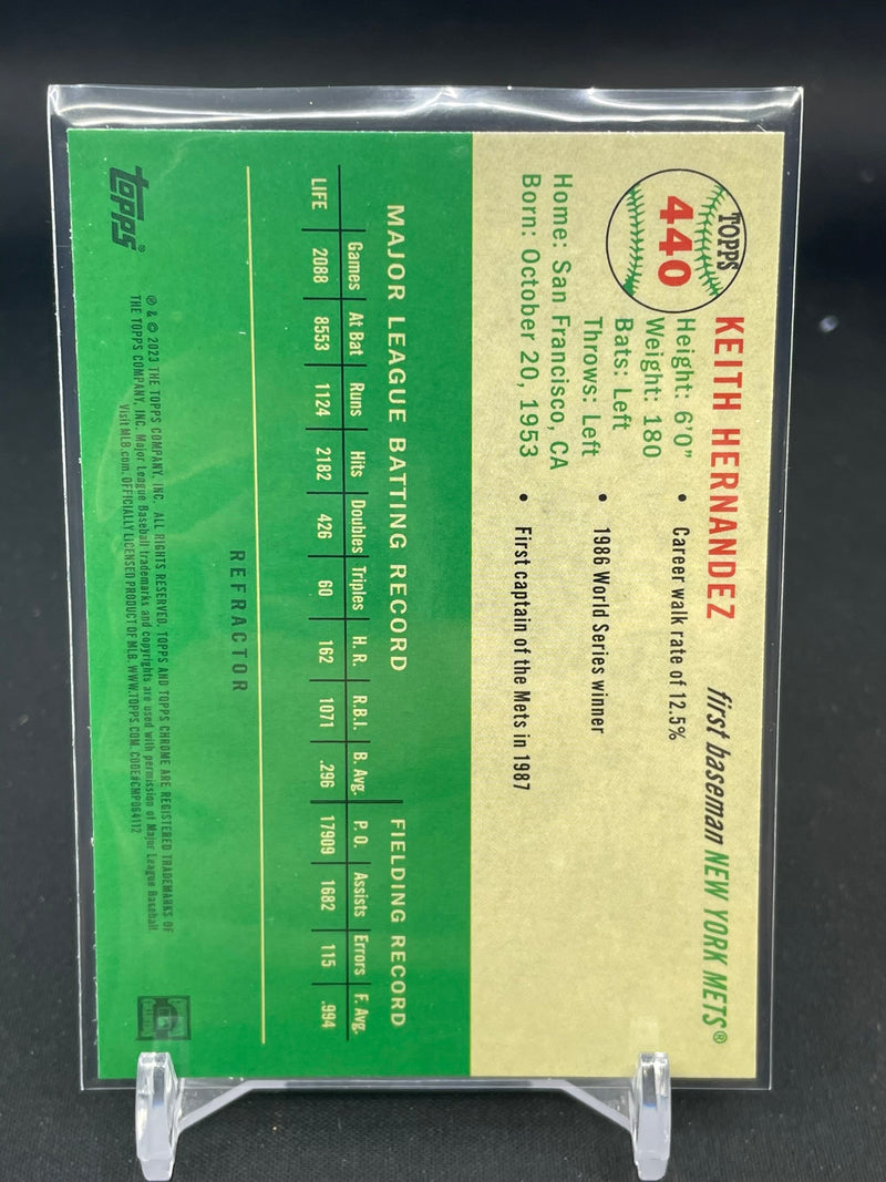 2023 TOPPS CHROME PLATINUM ANNIVERSARY - REFRACTOR - SINGLES - SELECT YOUR PLAYER