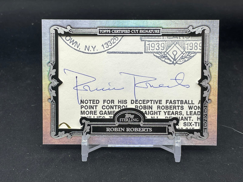 2020 TOPPS STERLING - CUT SIGNATURE - R. ROBERTS -