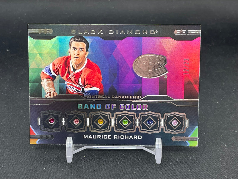 2023 UPPER DECK BLACK DIAMOND - BAND OF COLOR - M. RICHARD - #BC-MR - #'D/23 - DIAMOND RELIC