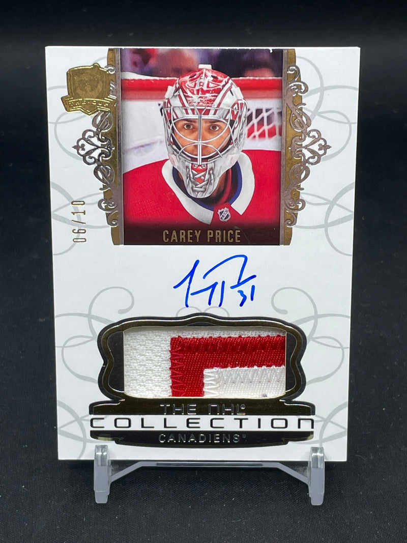 2019 UPPER DECK THE CUP - THE NHL COLLECTION - C. PRICE - #NHL-CP - #'D/10 - RELIC - AUTOGRAPH