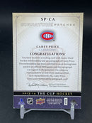 2013 UPPER DECK THE CUP - SIGNATURE PATCHES - C. PRICE - #SP-CA - #'D/99 - RELIC - AUTOGRAPH