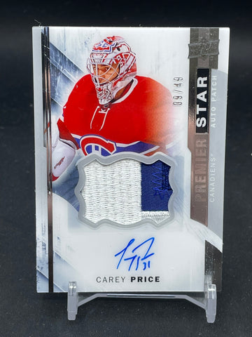 2015 UPPER DECK PREMIER - PREMIER STAR - C. PRICE - #S-CP - #'D/49 - RELIC - AUTOGRAPH