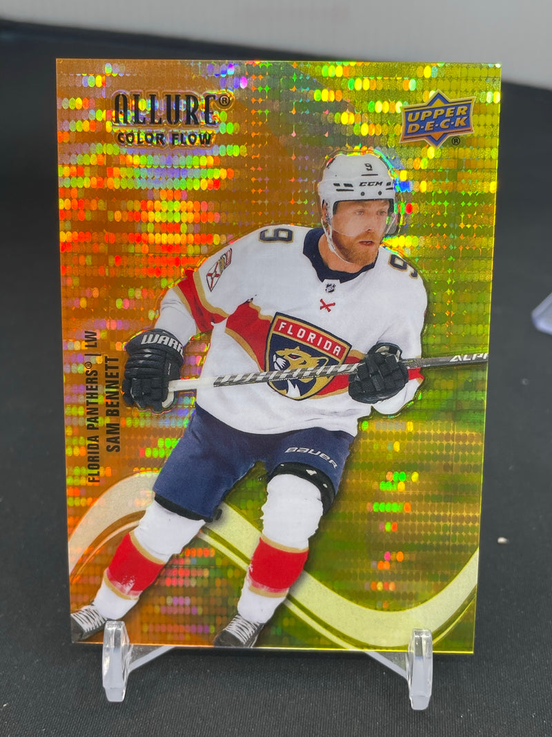 2022 UPPER DECK ALLURE - ORANGE/YELLOW SPECTRUM - COLOR FLOW - S. BENNETT - #SF-61 - #'D/85