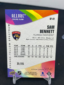 2022 UPPER DECK ALLURE - ORANGE/YELLOW SPECTRUM - COLOR FLOW - S. BENNETT - #SF-61 - #'D/85