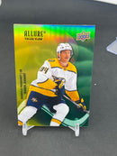 2022 UPPER DECK ALLURE - COLOR FLOW YELLOW-GREEN - SINGLES -