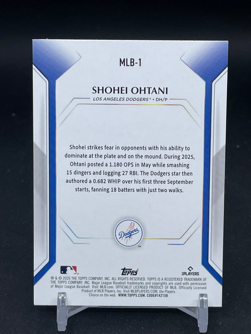 2026 TOPPS COLLECTOR KIT - RAINBOW - S. OHTANI -