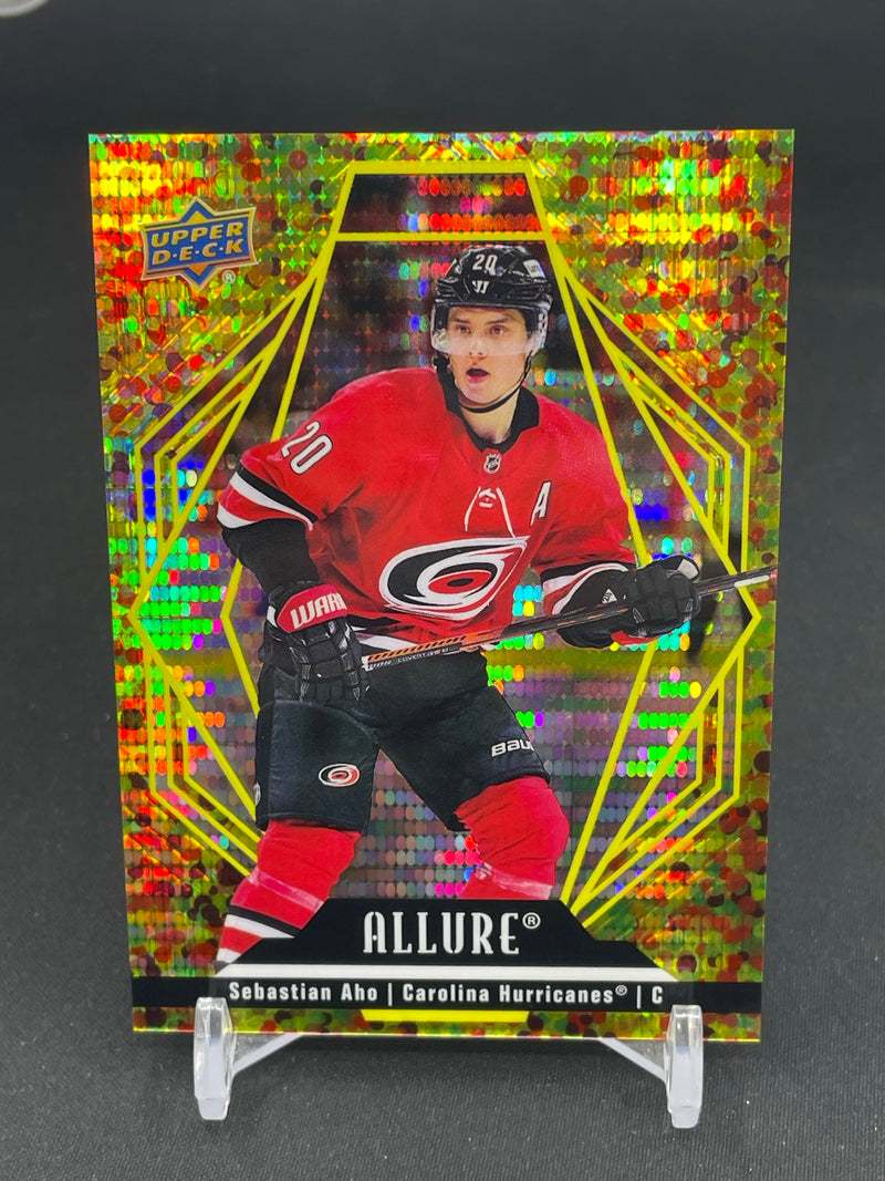 2022 UPPER DECK ALLURE - GOLD GLITTER BOMB - S. AHO - #33 - #'D/199