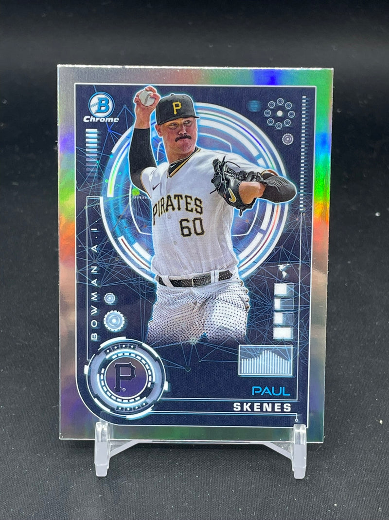 2024 TOPPS BOWMAN CHROME - BOWMANI AI - P. SKENES -