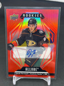 2022 UPPER DECK ALLURE - RED RAINBOW AUTO - J. PERREAULT -