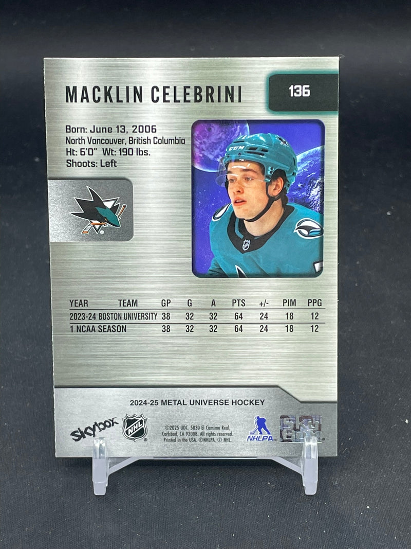 2024 UPPER DECK METAL UNIVERSE SKYBOX - M. CELEBRINI -