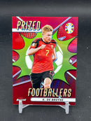2023 TOPPS FINEST - RED - PRIZED FOOTBALLERS - K. DE BRUYNE - #PF-KD - #'D/5