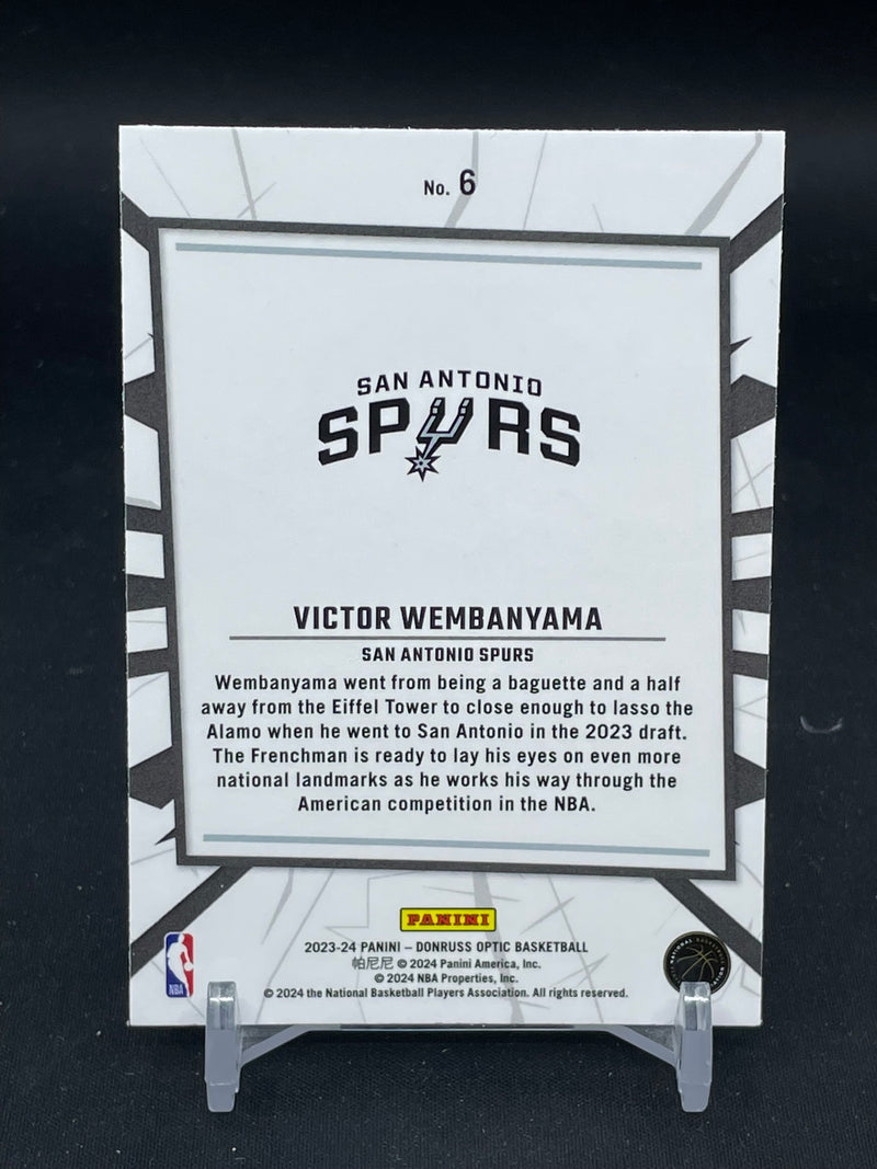 2023 PANINI DONRUSS OPTIC - MY HOUSE - V. WEMBANYAMA -