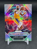 2020 PANINI PRIZM - SILVER PRIZM - FIREWORKS - L. JAMES -