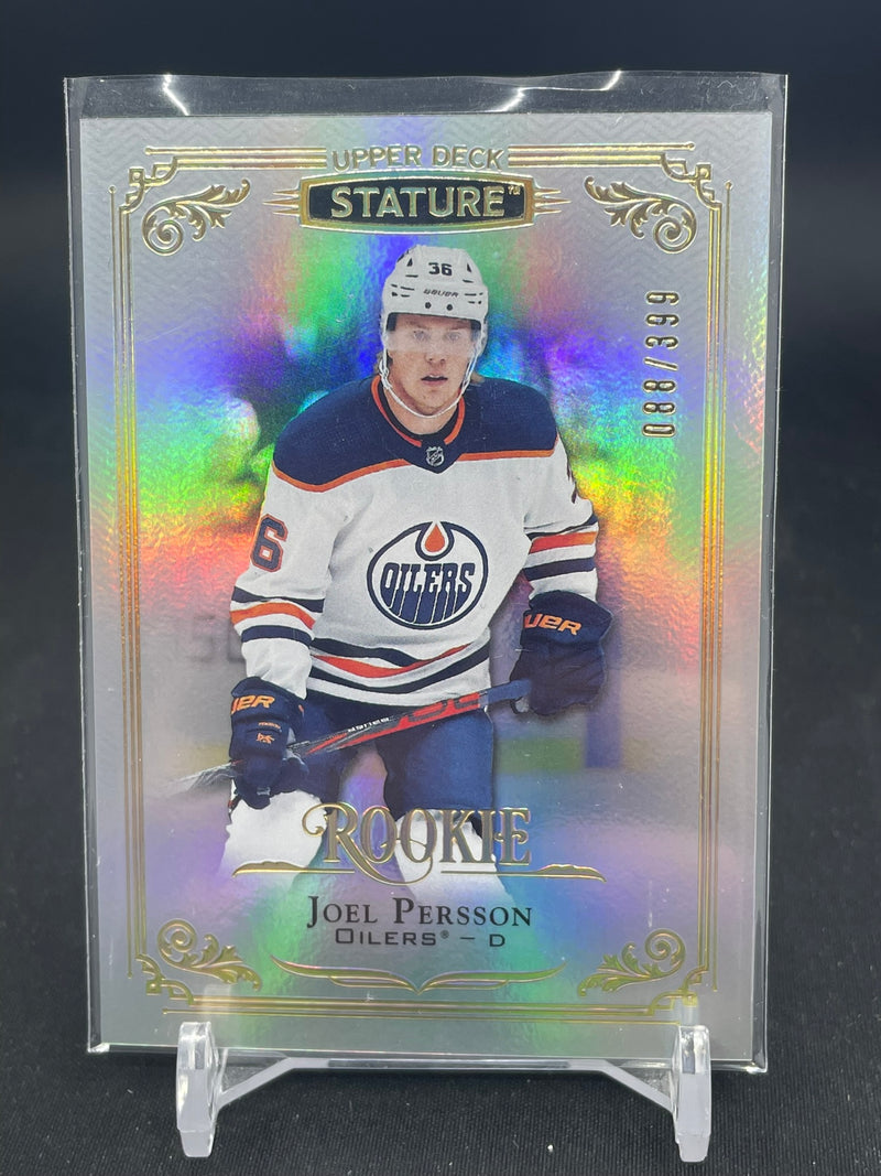 2019 UPPER DECK STATURE - ROOKIE - J. PERSSON - #152 - #'D/399 - RC