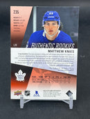 2023 UPPER DECK SP AUTHENTIC - RED - AUTHENTIC ROOKIES - M. KNIES - #235 - #'D/149 - RELIC - RC