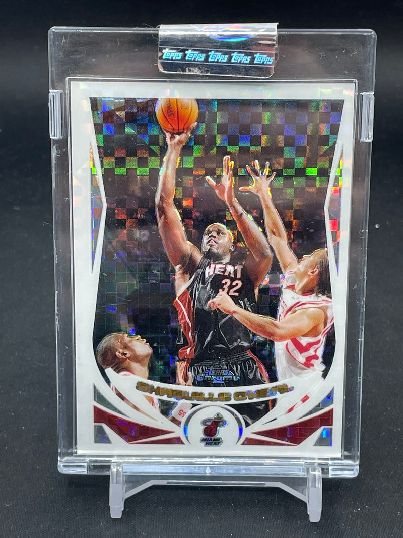 2005 TOPPS CHROME - XFRACTOR - S. O'NEAL - #158 - #'D/110