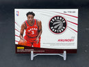 2017 PANINI ABSOLUTE - TOOLS OF THE TRADE - O. ANUNOBY - #TT6-OG - #'D/10 - 6X RELIC - AUTOGRAPH