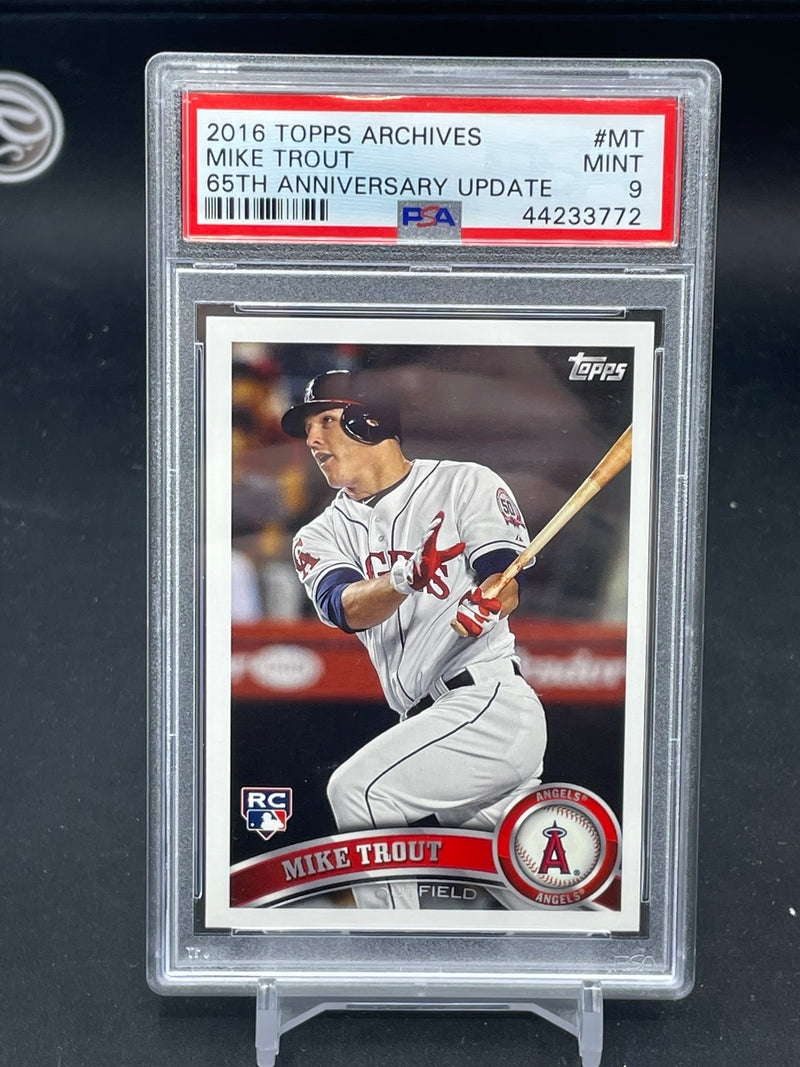 2016 TOPPS ARCHIVES - 65TH ANNIVERSARY UPDATE - M. TROUT -