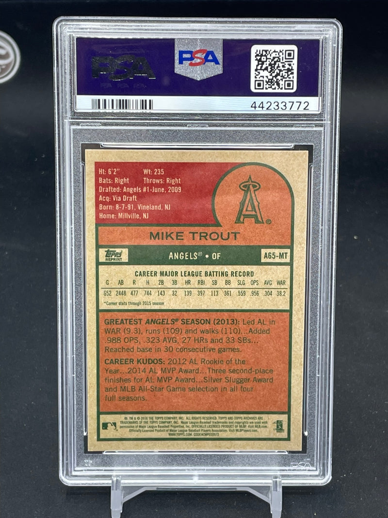 2016 TOPPS ARCHIVES - 65TH ANNIVERSARY UPDATE - M. TROUT -